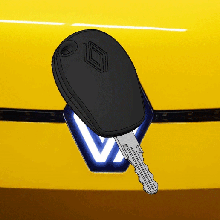 Renault anahtar kabuk logo araba çilingir vac102 Oto teknisyen 3d print model - Mito3D