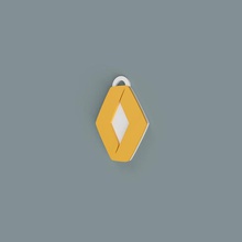 renault keychain jewelry key 3d print model - Mito3D