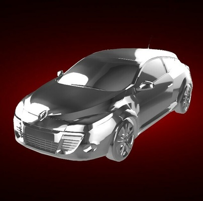 renault megano iii 3 automóvel carro veículo comício raça esportes derby super gt 3d print model - Mito3D