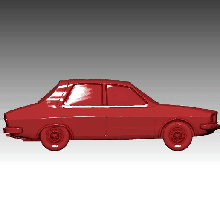 renault r12 gordini imprimable 3d print model - Mito3D