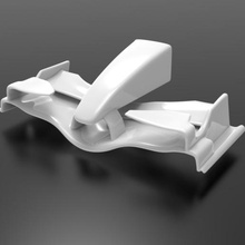 renault r26 f1 Nase Kegel Flügel Spiel Formel 1 Wagen Miniatur Modell Rahmen Replik alonso 3d print model - Mito3D
