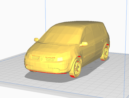 renault escénico coches utilizar 2023 3d print model - Mito3D
