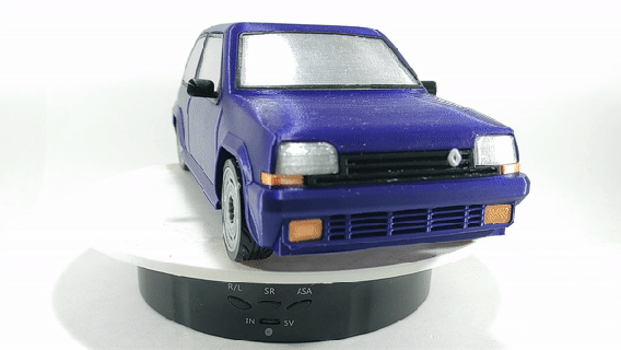 renault Super 5 gt Turbo super5 Wagen 3d print model - Mito3D