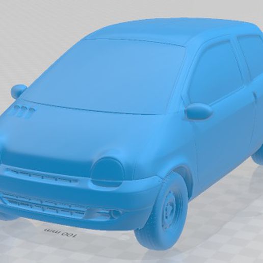 renault twingo 1993 imprimible coche vehiculo 3D print model - Mito3D