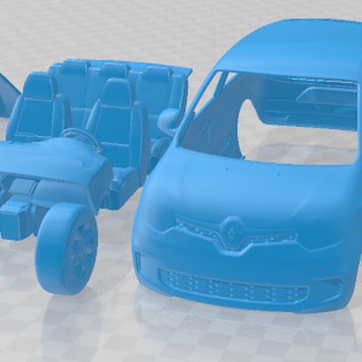 renault twingo 2021 imprimible coche vehiculo 3D print model - Mito3D