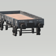 renfe platform car series fv 350001 ho scale game 3d print model - Mito3D