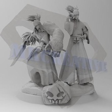 renji diorama art candeggina di stampa 3dprint stampabile giochi hollow la scultura uomo statua corpo manga figurine le figure scultp i giocattoli carattere 3d print model - Mito3D