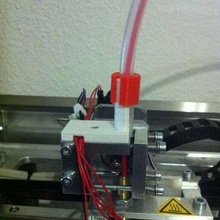 Renkforce rf1000 filament guider tube 3d_printer_parts 3d print model - Mito3D