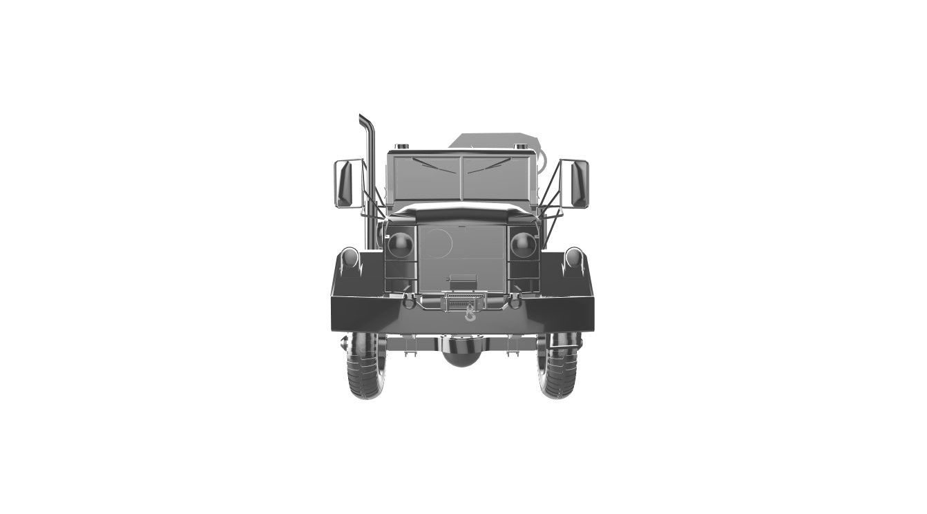 Ring m35a2 Autos LKW Wagen Lastwagen Tanker Traktor kommerziell Fahrzeug Autotransporter camion lkw lastwagen 3D print model - Mito3D