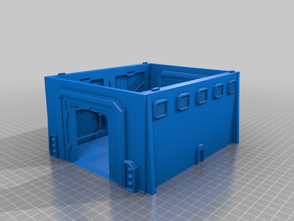repair base mecha tanks 6mm tabletop scale toy 3d print model - Mito3D