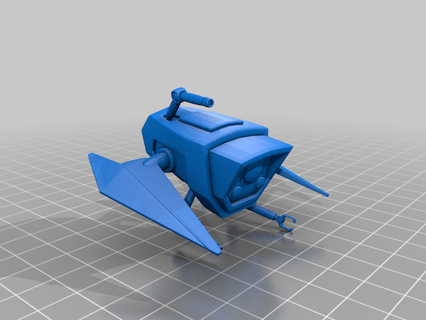 tamir etmek bot mini figure koleksiyon yarı robot Uçan göz model deprem 2 yerçekimi strogg oyuncak yaratıklar 3d print model - Mito3D
