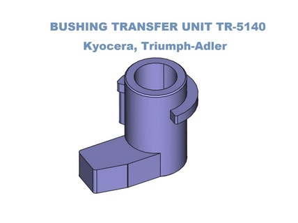 riparazione boccola trasferimento cintura tr 5140 kyocera triumph adler stampante mfp trionfo unità 3d print model - Mito3D