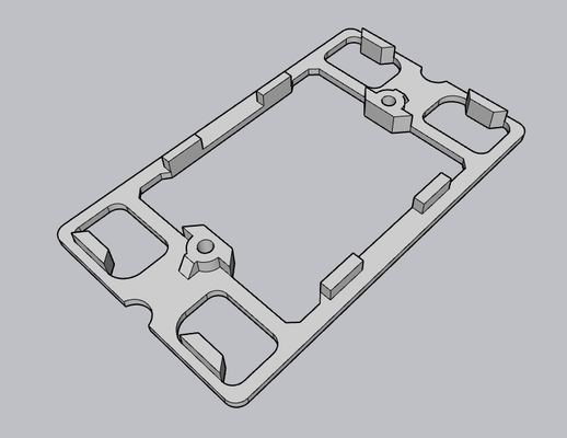 reparar enchufe caja par 3d print model - Mito3D
