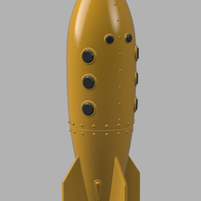 repconn a4 cohete caer vegas vehiculos 3d print model - Mito3D