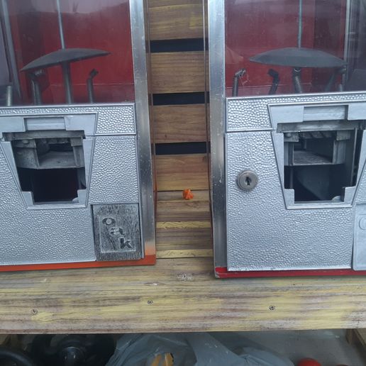 replace bulk vending machine flap door cover - big oak replacement 3D print model - Mito3D