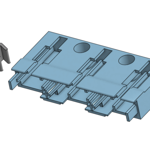 değiştirme bölme tıpa 3D print model - Mito3D