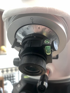 replacement cover skywatcher eq6-r mount polar finder viewfinder sky-watcher cap 3d print model - Mito3D