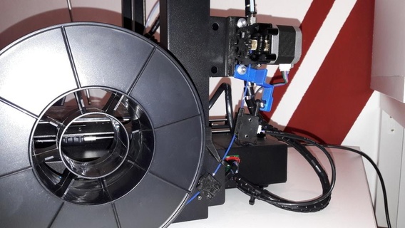 substituição filamento sensor magnético habitação frente alimentação anycubic i3 mega ultrabase 3d impressora partes 3d print model - Mito3D