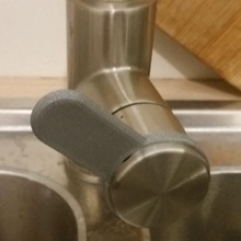 replacement handle broken ikea glypen faucet 3d print model - Mito3D
