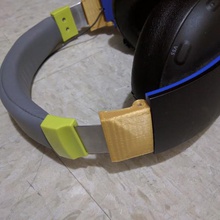 substituição de dobradiças sony ouro sem fio heaset gadget o áudio reparação dobradiça fone ouvido dsk001 3d print model - Mito3D