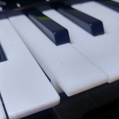 llaves de repuesto mini piano varios la música las teclas del reemplazo kawasaki el eléctrico digital 3D print model - Mito3D