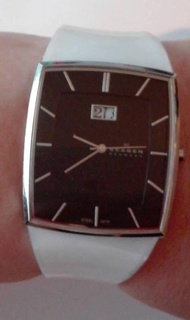 replacement watch strap skagen 567lslb armband clock uhr uhrenarmband accessories 3d print model - Mito3D
