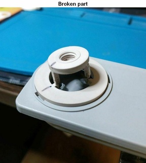 değiştirme kırık Bölüm Electrolux bulaşık makinesi parçalar yedek tamir etmek kendin yap 3d print model - Mito3D