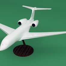 réplique gulfstream g650 impression 3d model gadget aircraft aviation bombardier challenger charter corporate diy executive hobby plane private jet 3d print model - Mito3D
