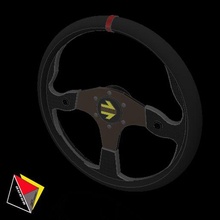 replica momo mod80 steering wheels 1 64 scale 3d print model - Mito3D