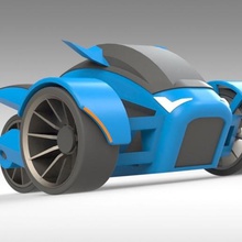 kopya trike yarış bisikleti - release v1 gadget tesla oyuncak araba sokak bisiklet uçak simülatörü 3d havacılık cr-10 ender prusa yeni yıl 2020 2019 model boeing airbus oyuncaklar para jet rc uzak 3d print model - Mito3D
