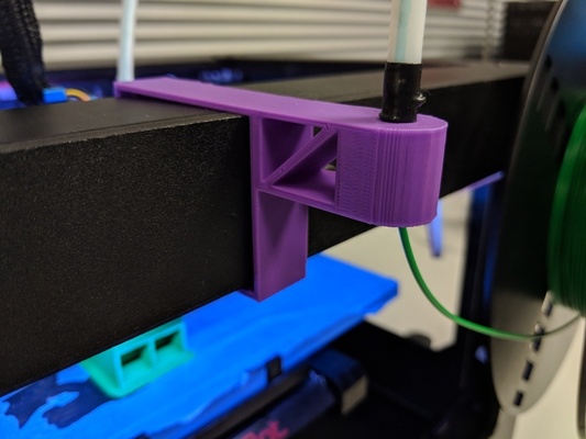 replikator 2 filament tube leiten montieren makerbot aktualisierung 3d drucker zubehör 3d print model - Mito3D