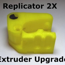 replicator 2x extruder upgrade tool mk8 3d printer extruders 3d print model - Mito3D
