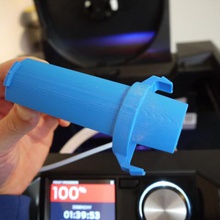 el replicador de escritorio soporte bobina la herramienta 3dprinter espalda filamento real spoolholder tubo 3d print model - Mito3D