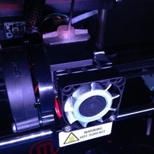 replicator 2 extruder fan blade retrofit tool 3d printer parts 3d print model - Mito3D