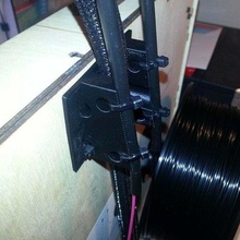 réplicateur filament tube soutien support 3d_printer_parts 3d print model - Mito3D