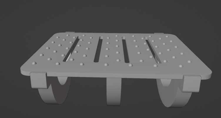 resapi unterbrechung angenehm dnd kuchen beine schmerz alivio juegos de mesa escritorio ordenador silla 3d print model - Mito3D