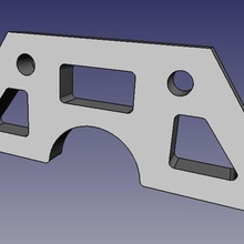 reprap Wallace m8 base estabilizador herramienta 3d impresora partes 3d print model - Mito3D