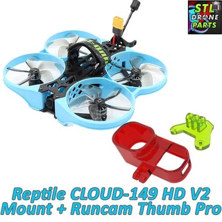 sürüngen cloud 149 hd v2 Runcam başparmak profesyonel binmek bulut 3d print model - Mito3D