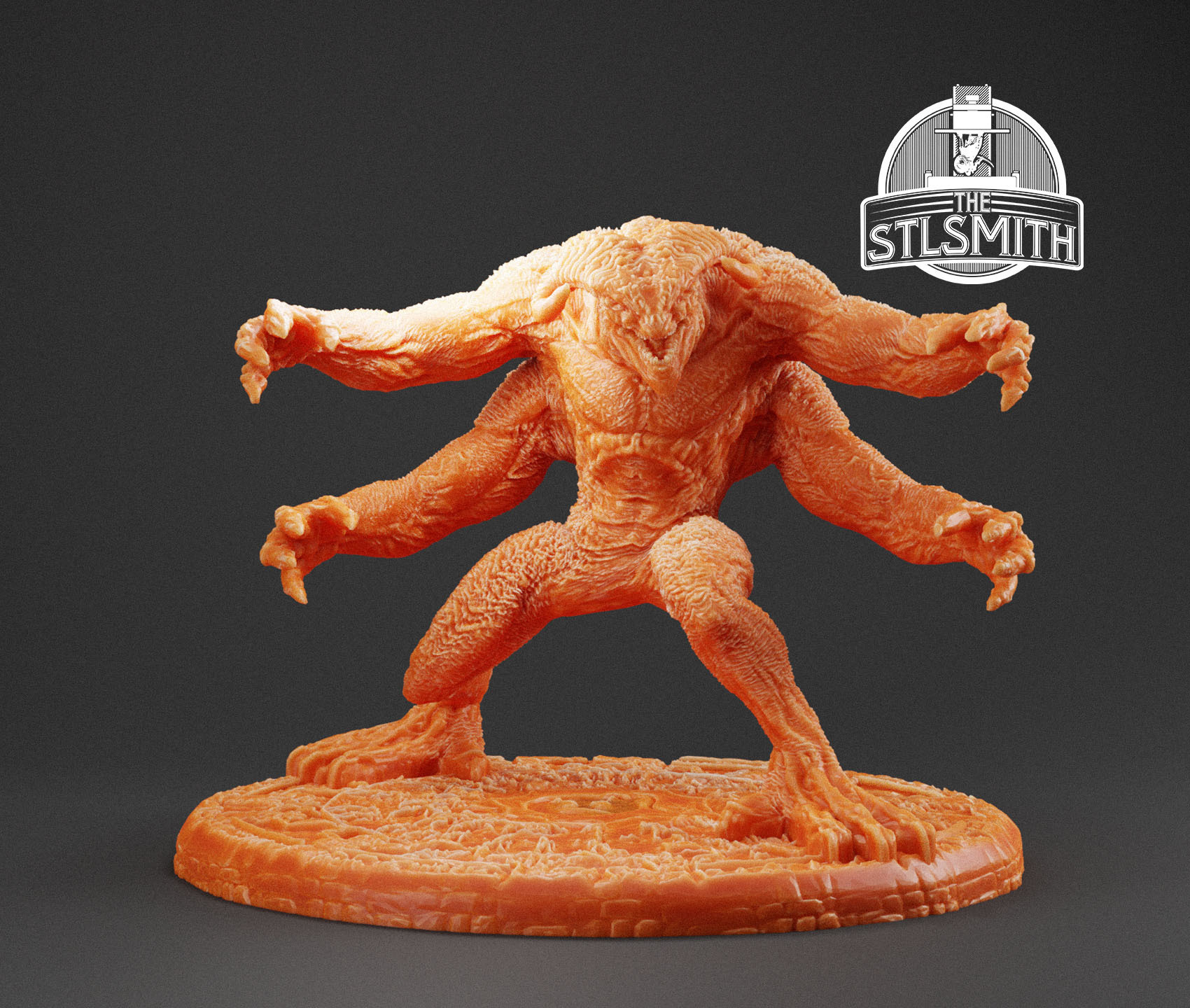 reptiloïde sérieux sam miniature st Jeu ennemi créature stl mini table figure 32mm fichier modèle mental vidéo 3D print model - Mito3D