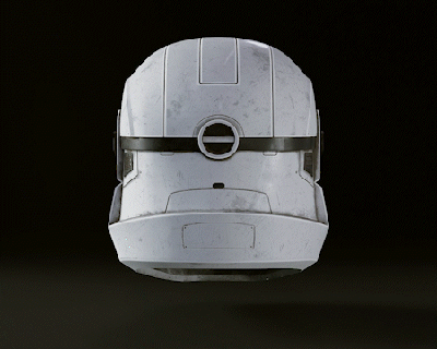 republic spartan mashup helmet - 3d print files halo infinite battle rifle ma40 assault master chief 3 gun cosplay 3d print model - Mito3D