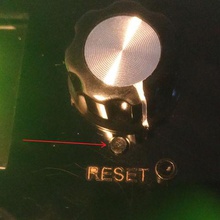 botão de reset geeetech prusa i3 ferramenta 3d print model - Mito3D