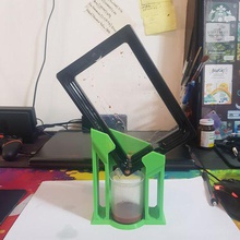 resin drip stand tool elegoo photon printer vat tank support mars anycubic 3d print model - Mito3D