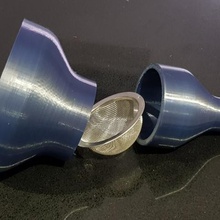 Harz-filter Trichter mit Sieb tool anycubic photon sauber Harz-Drucker 3d-Drucker Zubehör 3d print model - Mito3D