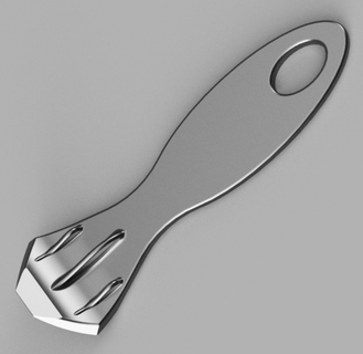 résine imprimante spatule raclette outils sla msla dlp 3d print model - Mito3D