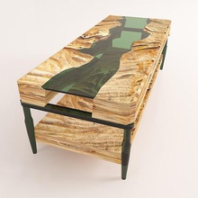 resin table 7 home decoration modern design wood mostafa ghadiri 3d print model - Mito3D