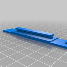 retráctil cinturón barrera pared plato uline puntal oficina 3d print model - Mito3D