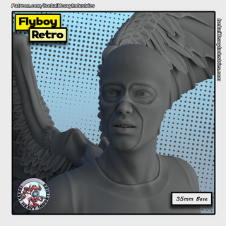 retro flyboy marvel crisis protocol x-men angel 3d print model - Mito3D
