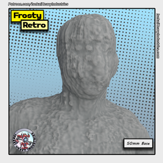 retro frosty marvel crisis protocol x-men iceman 3d print model - Mito3D