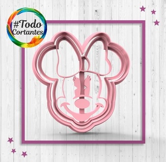 retro minnie cutter Home mickey daisy pluto donald woofy disney brand marker cookie cutters markers playhouse mouse 3d print model - Mito3D