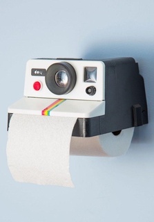 retro polaroid cámara baño tejido papel soporte conformado rodar caja juguete deco decoración Arte gracioso 3d impresión Halloween broma 3d print model - Mito3D